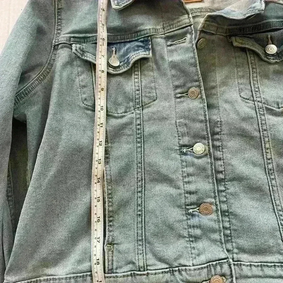 LEVI'S Signature Gold Denim Blue Jean Trucker Jacket ~ Women's Plus Size XXL - Picture 6 of 6